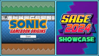 SAGE 2024 Showcase  Sonic Gamebook Origins [upl. by Carleton]