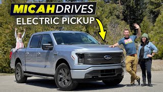 2023 Ford F150 Lightning  Family Review [upl. by Sparhawk]