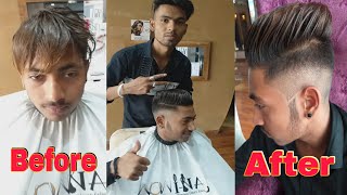 Gents hair💇‍♂️cut new hairstyle 2021 mens best hairstyle Before After 2021 Shri Ganganagar ina salon [upl. by Arun]