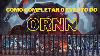 League of Legends  Evento do ORNN  Resolvendo o Espírito da PedraLar  Recompensas [upl. by Berrie]