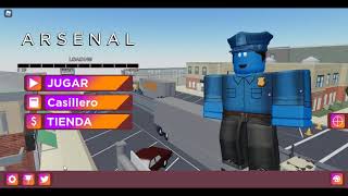 How to get Buff Brickbattle Skin in Roblox Arsenal JK [upl. by Sirehc]