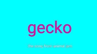 gecko song [upl. by Inamik]