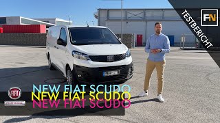 DER NEUE FIAT SCUDO 2022  REVIEW  TESTBERICHT [upl. by Elkraps]