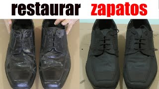 Cómo restaurar zapatos de cuero sintético que se pelan [upl. by Ardolino]