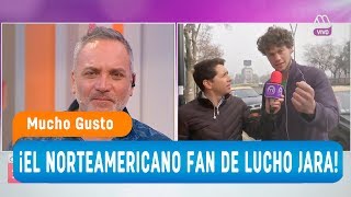 ¡Un gringo fan de Lucho Jara  Mucho gusto 2018 [upl. by Haldeman]