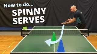 How to get more spin on your serves [upl. by Bobker]