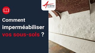 Imperméabilisez vos sous sols durablement [upl. by Tlaw]