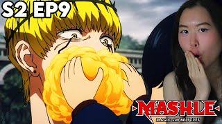 MASH CANNOT BE STOPPED🔥 Mashle Magic and Muscles Season 2 Episode 9 Reaction  Review [upl. by Einaled]