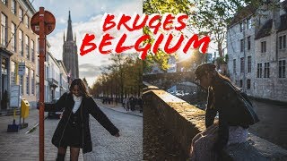 TRAVEL VLOG  Bruges Belgium [upl. by Yul]