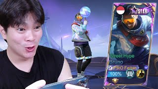 Review Skin Starlight Bruno Game Pertama di 2024  Mobile Legends [upl. by Eirruc]