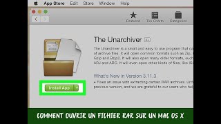 Comment ouvrir un fichier RAR sur un Mac OS X [upl. by Oriaj]