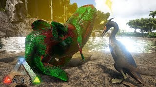 45【ARKIsl S3】金の卵！ヘスペロルニスをテイム【PC版公式PVE：ARK Survival Evolved】 [upl. by Volpe197]