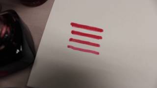 The great PINK ink duel Swab test by Linda [upl. by Moya]