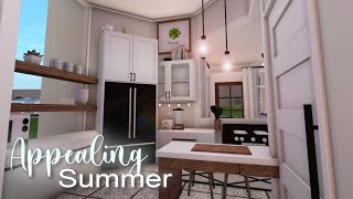 Appealing summer family home  Bloxburg  House build  Roblox [upl. by Simons491]