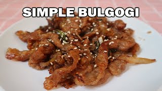 CARA MUDAH BUAT BULGOGI DENGAN PREMADE SAUCE  SAUS BEKSUL  RESEP BEEF BULGOGI  EASY BULGOGI [upl. by Carrelli943]