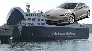 Ullapool to Stornoway by Tesla [upl. by Teufert]