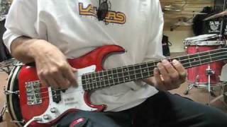 Samick G Bennett Corsair Bass [upl. by Rorrys]