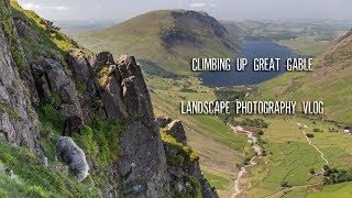 Climbing Up Great Gable  Landscape Photography Vlog [upl. by Casilde758]