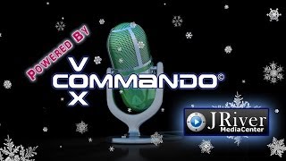 J River Media Center controlled by voice commands [upl. by Imeaj]