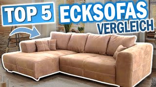 Welches ECKSOFA soll ich 2024 kaufen  Top 5 Ecksofas Test amp Vergleich [upl. by Nerhtak]