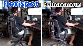 FlexiSpot C7 vs Autonomous ErgoChair Pro  Office Chair Comparison [upl. by Ettenot978]