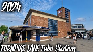 TURNPIKE LANE Underground Station 2024 [upl. by Amsa585]