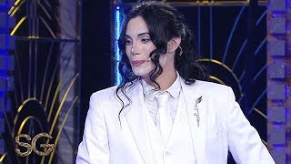 iFelipe Pettinato al ritmo de Michael Jackson  Susana Giménez 2017 [upl. by Latnahc1]