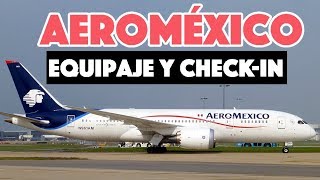 Aeroméxico equipaje permitido y check in [upl. by Hank]