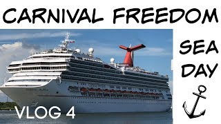 Carnival Freedom Seaday  Cruise Elegant  Getaway Island  Thriller  Pools Lido [upl. by Bivins708]