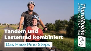 Hase Bikes  Pino Steps 2021  Tandem und Lastenrad kombiniert  einfach genial [upl. by Attekal842]