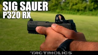 Sig Sauer P320 RX  Romeo 1 Shooting amp Review  Tactiholics™ [upl. by Aaberg]