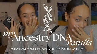 ANCESTRY DNA RESULTS  I was shockedblackhistorymonth [upl. by Nayr171]