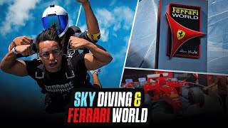 Facing my fears  Sky Diving amp World’s most adventurous Rides 😍 [upl. by Enilrac420]