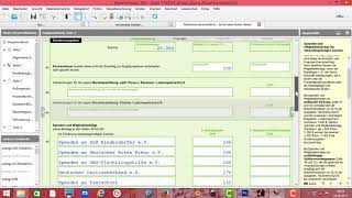 Elster ElsterFormular Steuererklärung Sonderausgaben Berufsausbildung [upl. by Neltiac]