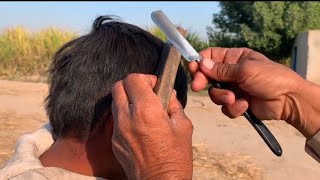 100 Year Old ASMR Fast Hair Cutting With Barber Old [upl. by Vallery]