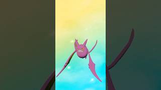 Shiny Golbat to Crobat Evolution Sticking with the bat theme Lol 🦇 Please Subscribe shorts [upl. by Hoem]