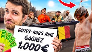 FAITESMOI RIRE GAGNEZ 1000€  4 édition Belgique [upl. by Velick656]