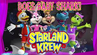 Starland Krew does Baby Shark  Parkdean Resorts [upl. by Anuhsal875]