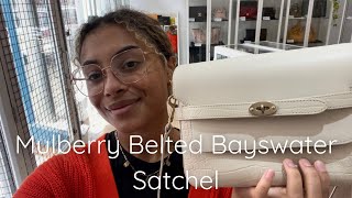 Mulberry Belted Bayswater Satchel Review [upl. by Dyna768]