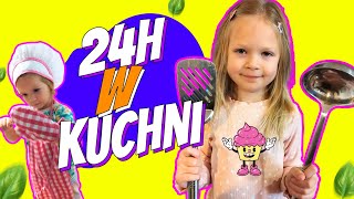 24H W KUCHNI Z NIESPODZIANKAMI 💜 CHALLENGE [upl. by Duomham]