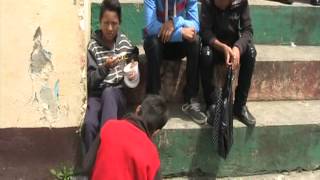 Shoe Shine Boy In Tacana Guatemala [upl. by Esydnac228]