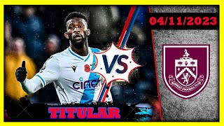 JEFFERSON LERMA VS BURNLEY 2023 ASI FUE SU PARTIDO CON EL CRYSTAL PALACE [upl. by Hali282]