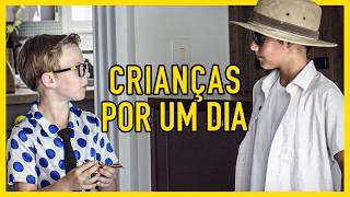 CRIANÇAS POR UM DIA Lauro Antigo e Gustavo Pórco  Especial Mês das Crianças [upl. by Adiuqram]