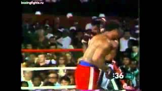 Ali vs Foreman Round 8 Knockout [upl. by Ellehcer]