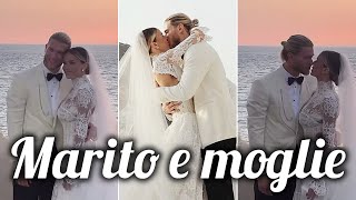 Matrimonio da sogno Diletta Leotta sposa Loris Karius a Vulcano [upl. by Mckeon355]