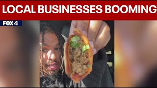 TikTok food critic Keith Lee reviews local restaurants [upl. by Eeruhs78]