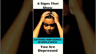 6 things Depression makes Us Do Shorts [upl. by Eiramrebma]