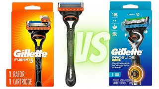 Gillette Proglide Power Vs Fusion 5  Secret To Choosing The Right One  Live Test Results [upl. by Jariah]