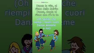 Danza la vita  ritornello canzone scout  testo e accordi [upl. by Rennerb189]