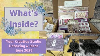 Your Creative Studio Unboxing amp Ideas June 2023 [upl. by Cad]